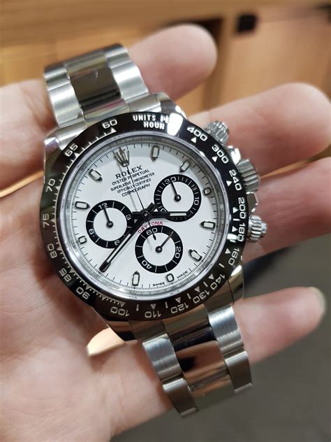 rolex daytona panda racing|Rolex daytona panda for sale.